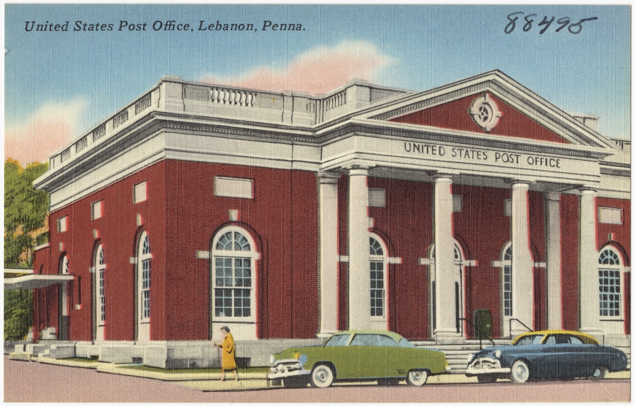 United States Post Office Lebanon, Penna. Digital Commonwealth