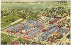 Aerial view of Lebanon Steel Foundry, Lebanon, Penna.