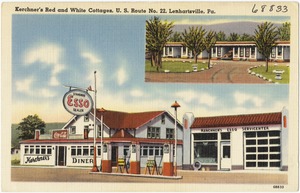 Kerchner's Red and White Cottages, U.S. Route No. 22, Lenhartsville, Pa.