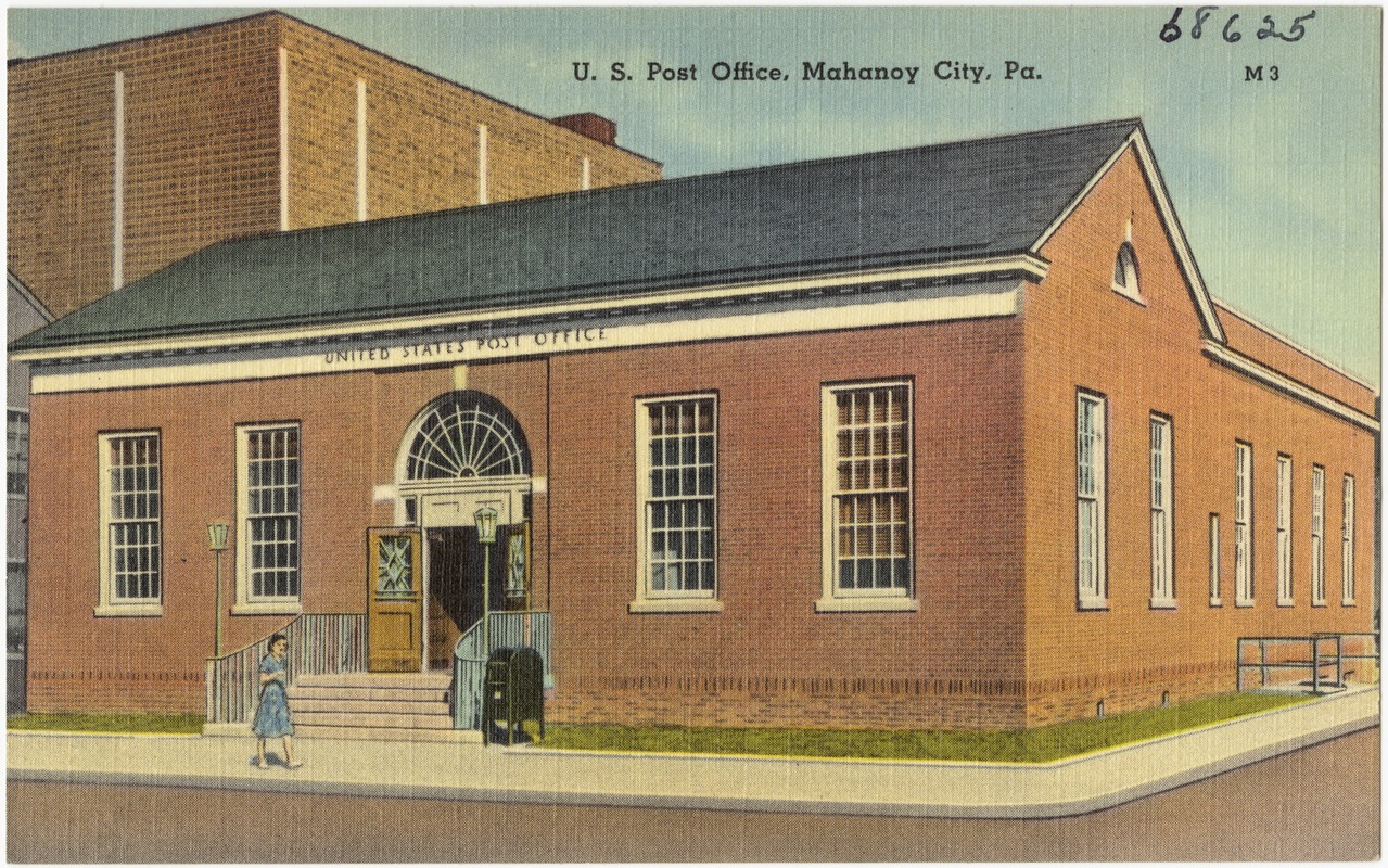 U.S. Post Office, Mahanoy City, Pa. Digital Commonwealth