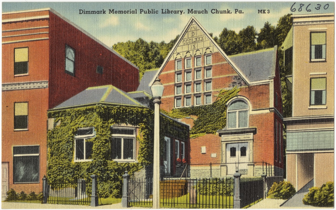Dimmark Memorial Public Library, Mauch Chunk, Pa.