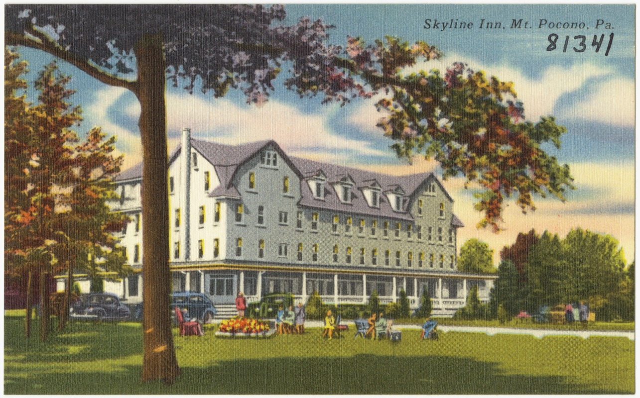 Skyline Inn, Mt. Pocono, Pa. Digital Commonwealth