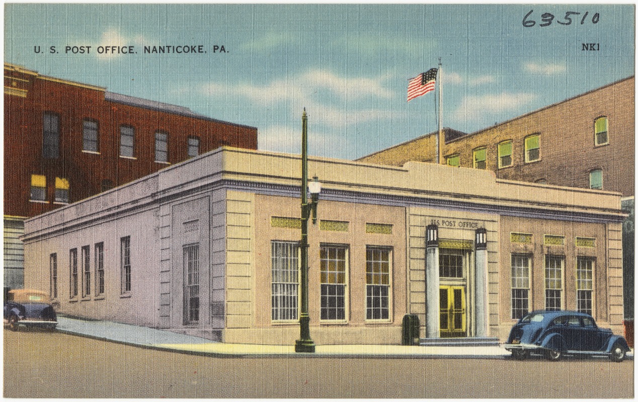 U.S. Post Office, Nanticoke, PA.