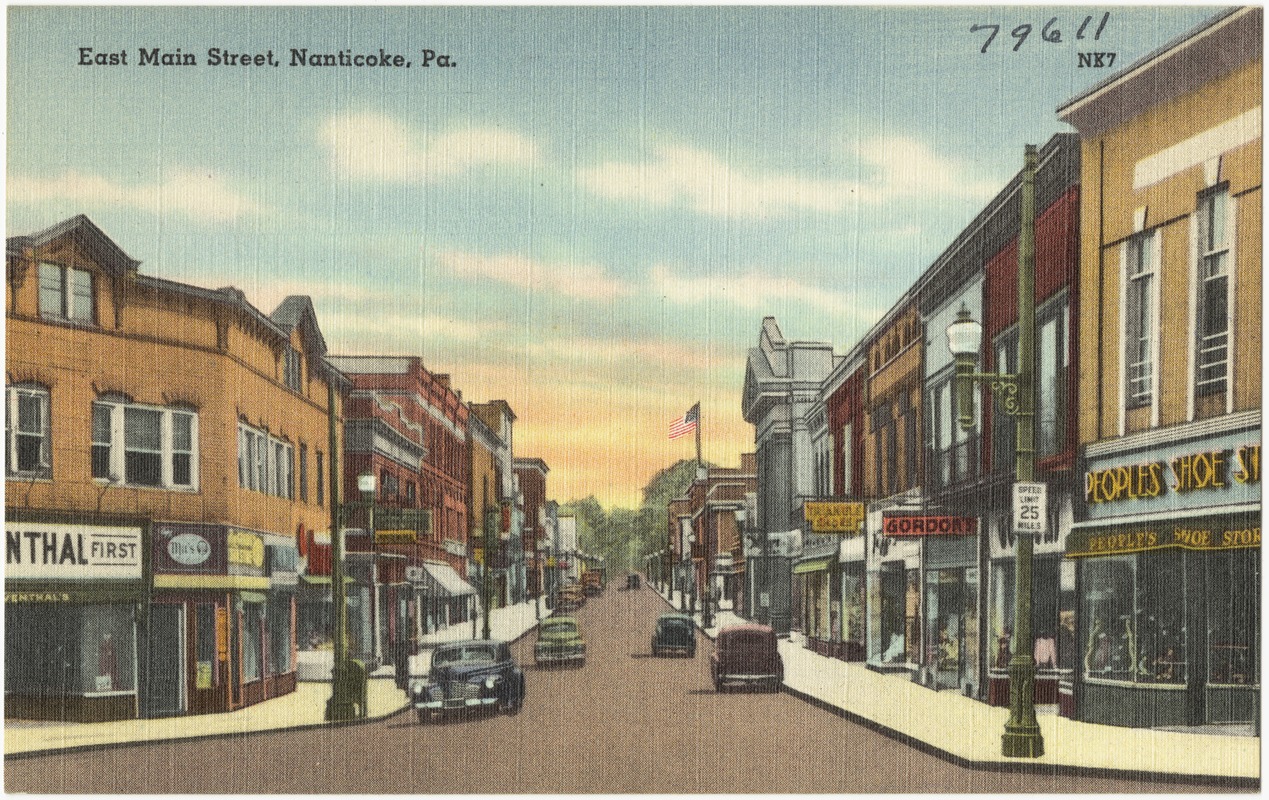 East Main Street, Nanticoke, Pa.