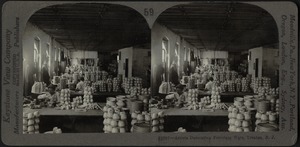 Decorating porcelain ware, Trenton, N.J.
