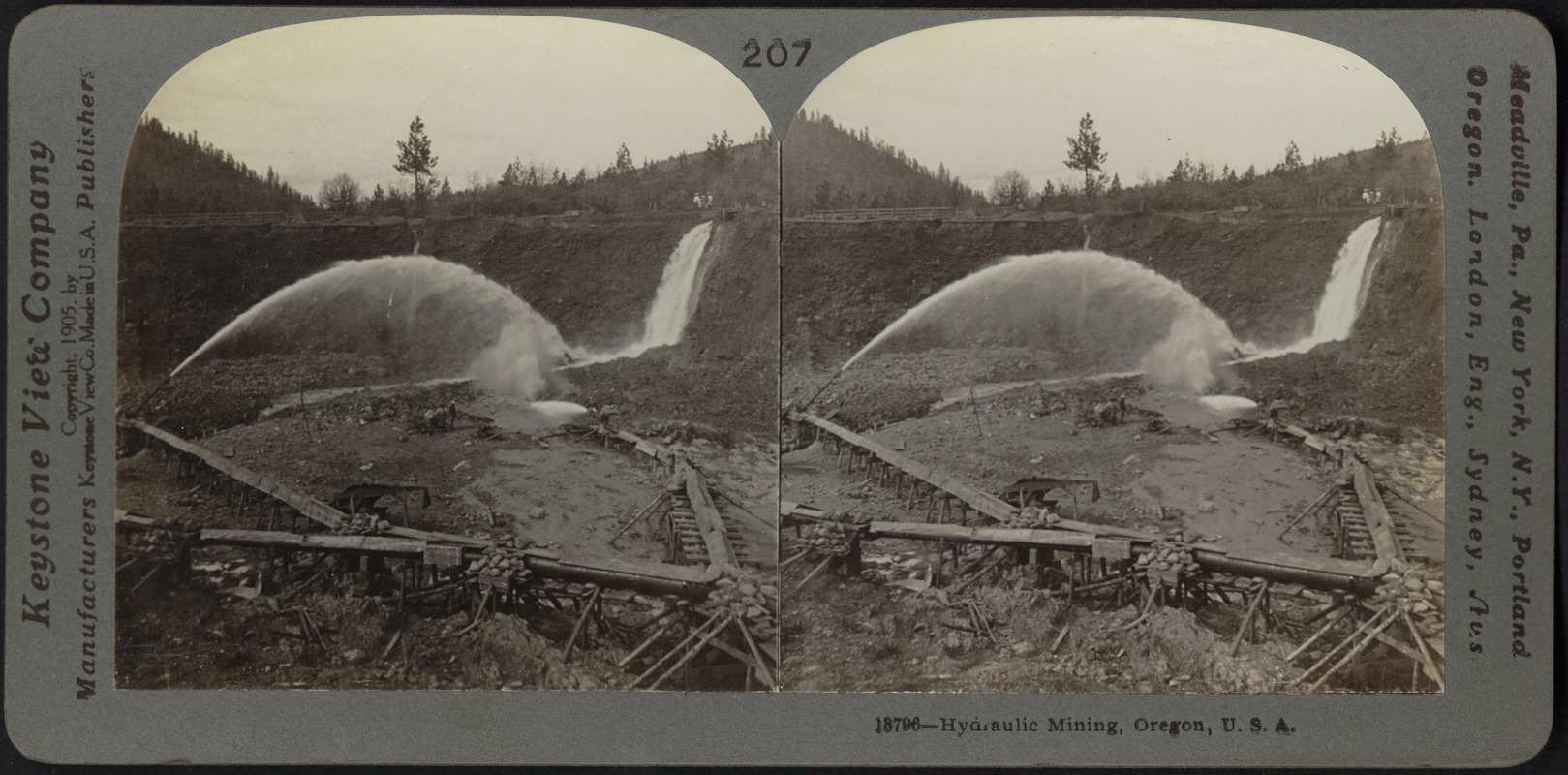 Hydraulic Mining, Oregon Digital Commonwealth