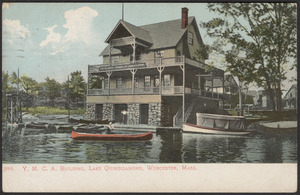 Y.M.C.A. building, Lake Quinsigamond, Worcester, Mass.