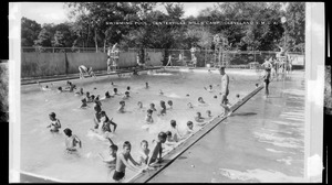 Swimming pool, Centerville Mills Camp, Cleveland Y.M.C.A