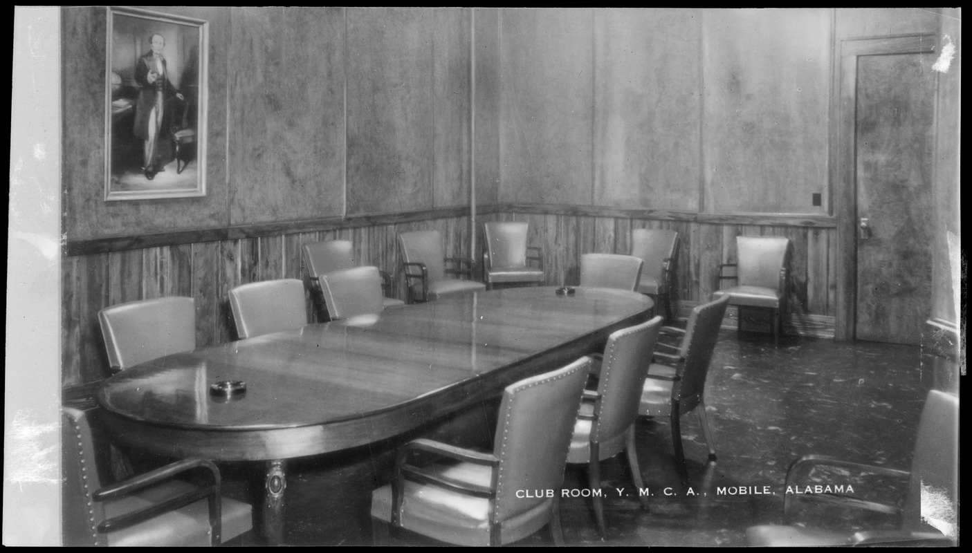 Club room, Y.M.C.A., Mobile, Alabama