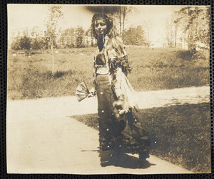 Della Conant in gypsy costume