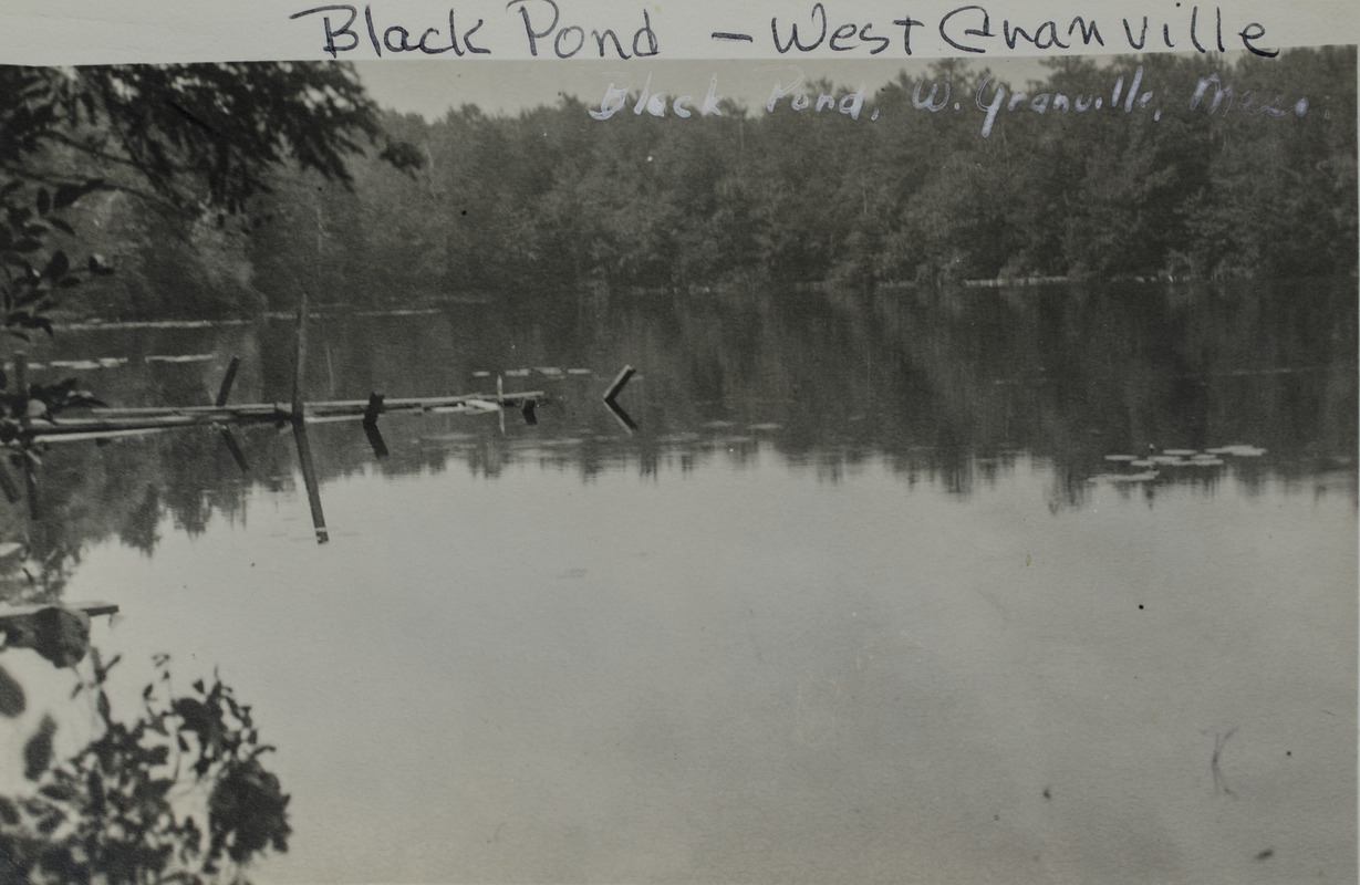 Black Pond, West Granville, Massachusetts