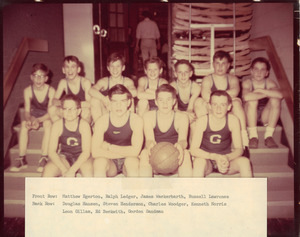 Granville Village School boys' team, 1965