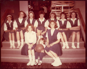 Granville Village School girls' team, 1965