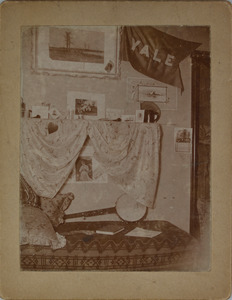 Room with Yale banner