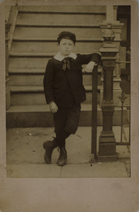 Unknown boy wearing cap. 111