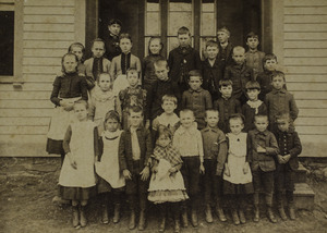 Old Village School unidentified class picture