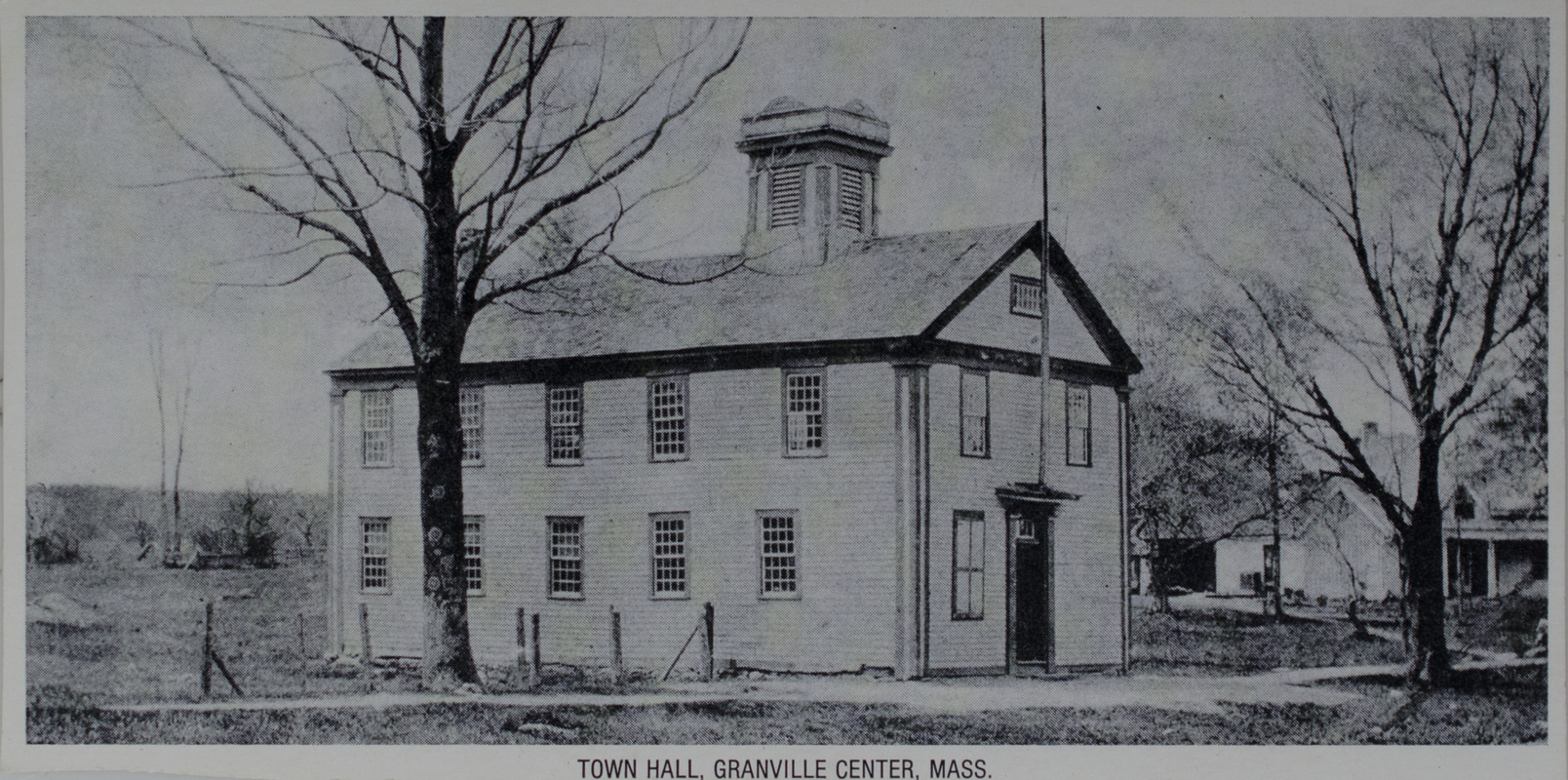 Town Hall, Granville Center Digital Commonwealth