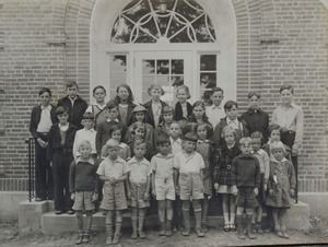 West Granville School class picture, 1936