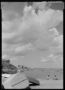 Marblehead, beach scene