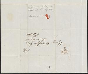 Solomon Thayer to George Coffin, 3 May 1839