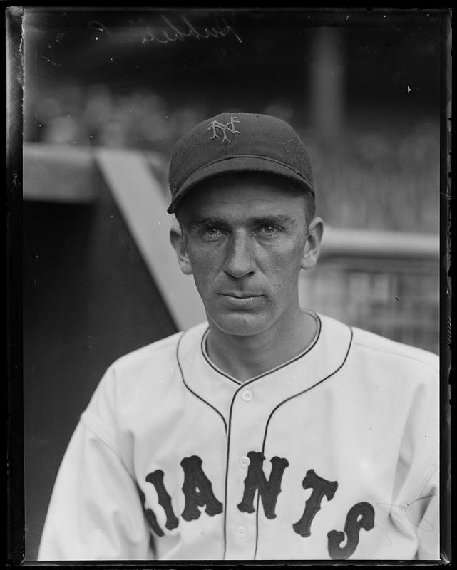 Carl Hubbell, New York Giants - Digital Commonwealth