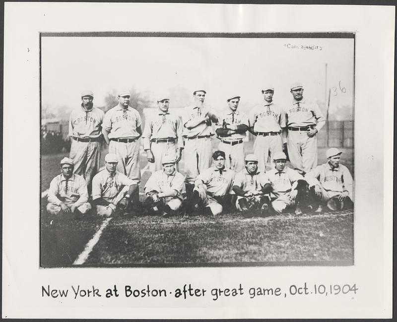 New York at Boston after [the] great game, Oct. 10, 1904