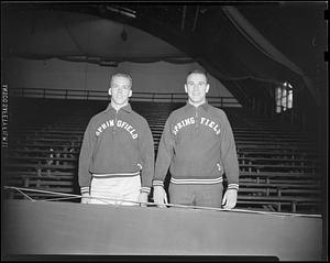 Two Springfield College sports managers
