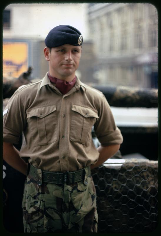 British Army soldier - Digital Commonwealth