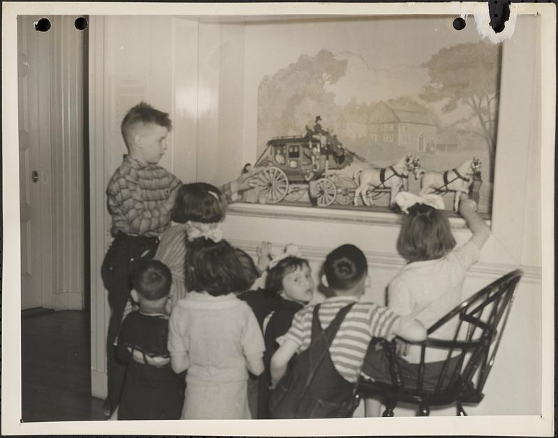 Massachusetts WPA Art Project exhibition, Children's Museum, Jamaica ...