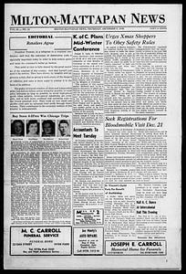 Milton Mattapan News, December 09, 1948