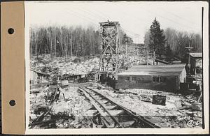 Contract No. 4, Sinking Shaft 5 for Wachusett-Coldbrook Tunnel, Rutland, Shaft 5, Rutland, Mass., Jan. 5, 1928