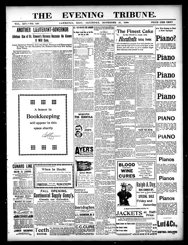 The Evening Tribune - Digital Commonwealth
