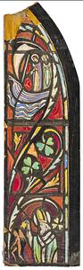 Gouache of an unidentified section of a window
