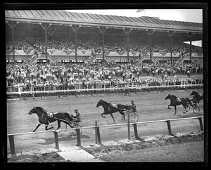 Harness racing at Rockingham, N.H.