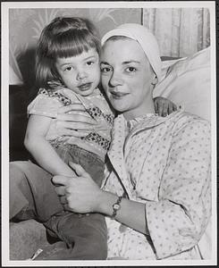 Back home from hospital - Mrs. Noe