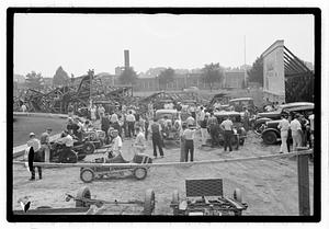 Soap box automobile races at Medford