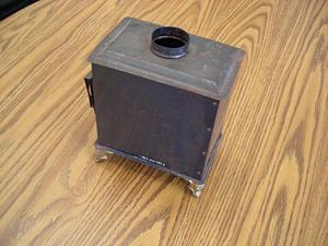 French magic lantern of rectangular shape with small