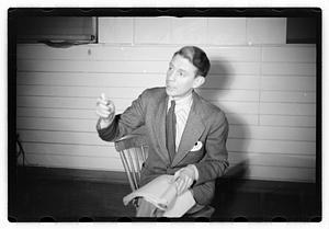 Mr. Ed. P. Goodnow dramatic director, Harvard Univ.