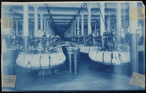 Combing room, Lower Pacific Mills