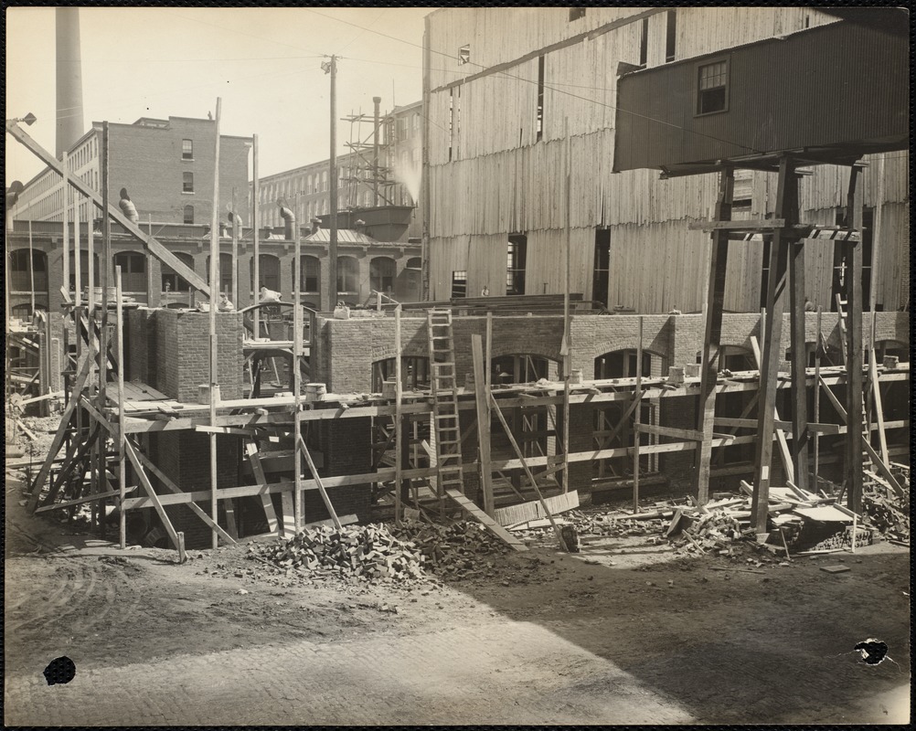 Pacific Mills - new finishing mill. North end, looking easterly ...