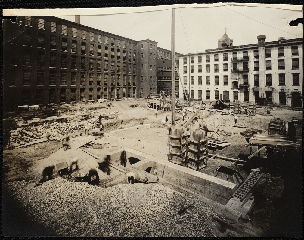 Pacific Mills, new finishing mill. Looking north-west