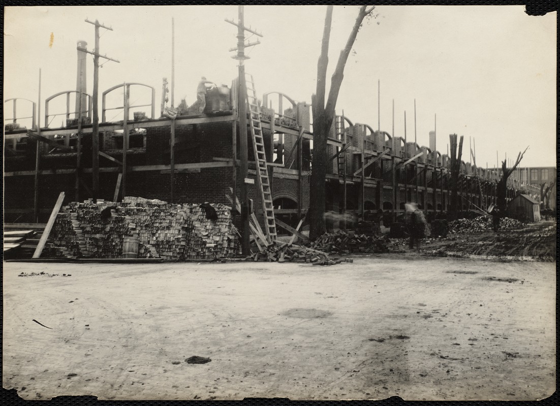 New worsted mill, corner Methuen and Hampshire streets