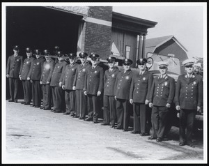 Group of Engine 6 firefighters (standing)