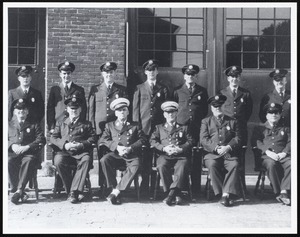 Group of Engine 6 firefighters (sitting)