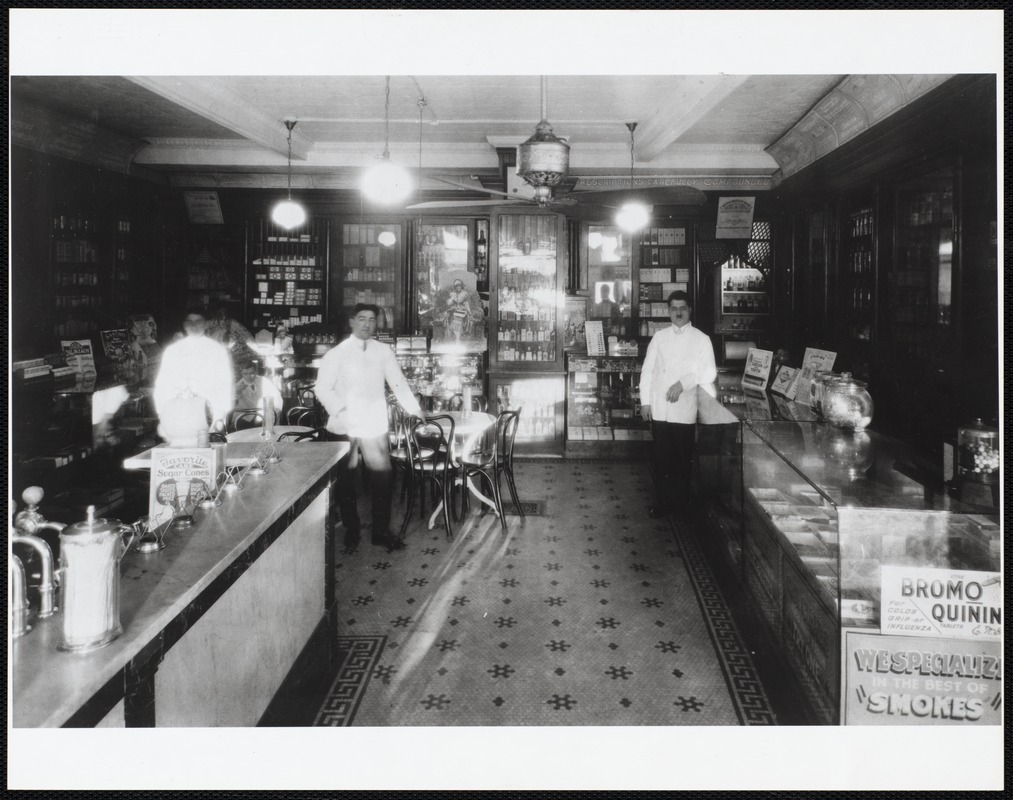 Pharmacy interior