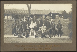 American Legation at Seoul Korea, Dec. 25, 1905