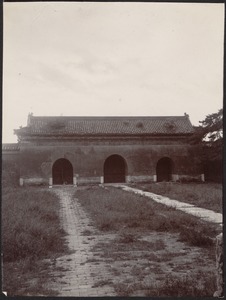 Ta-Chin-Men (great Chinese gate), possibly the rear entrance; area is overgrown and neglected