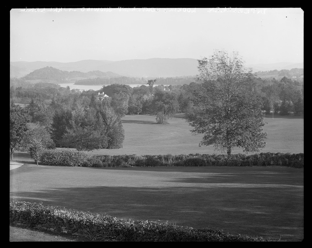 Interlaken: view of Laurel Lake from house