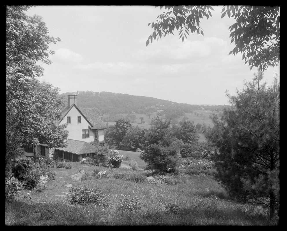 Home Farm: landscape with house
