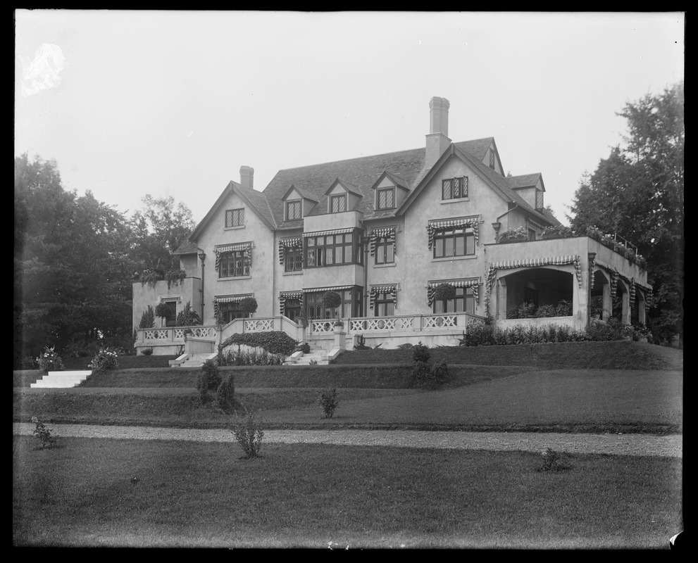 Shipton Court house & grounds Digital Commonwealth